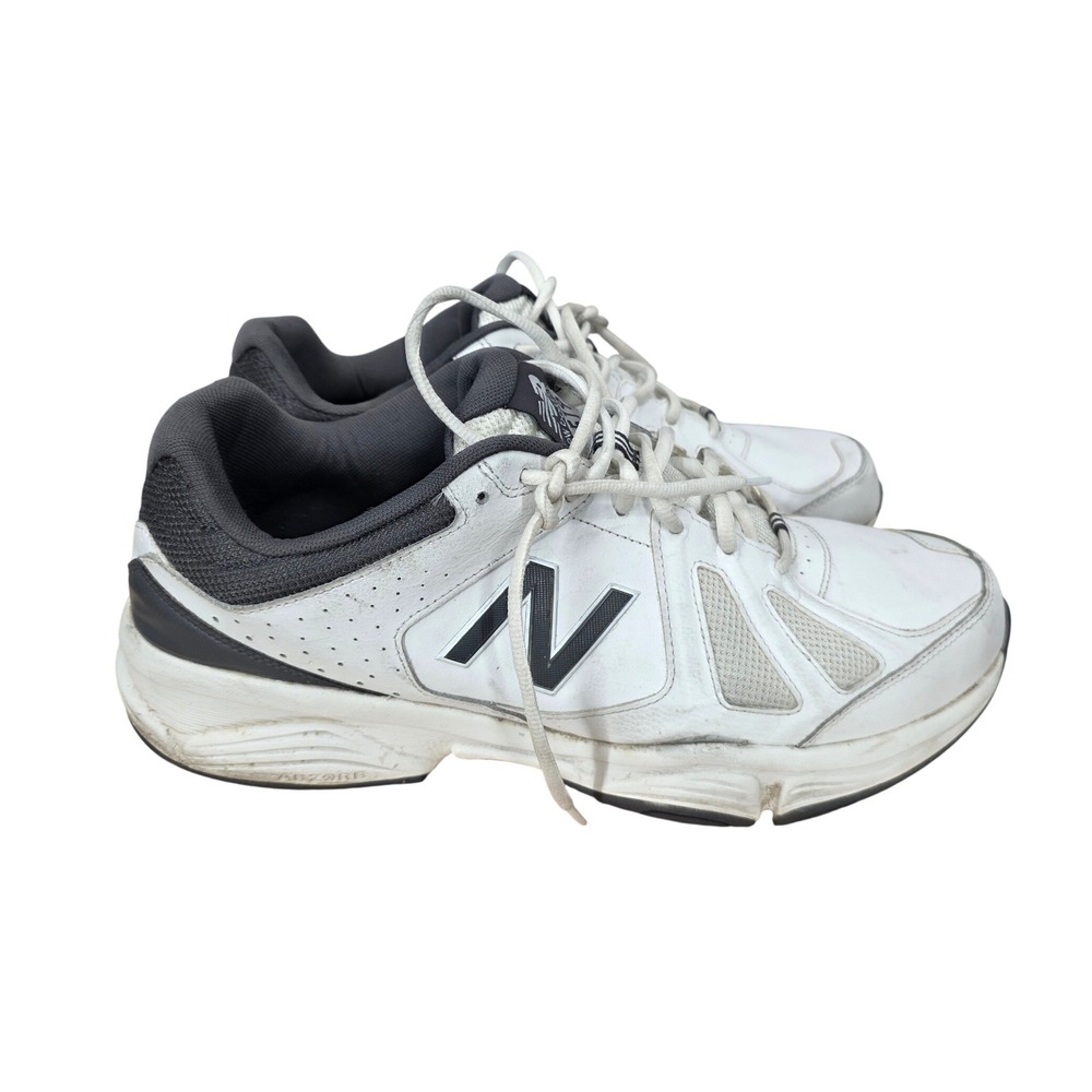 New Balance 519 Cross Training Shoes Mens 15 Extra Wide White Leather MX519WG2